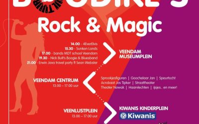 Bogdike’s Rock & Magic op Bevrijdingsdag 5 mei