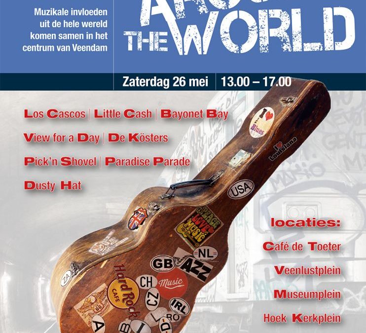 Bog around the World brengt wereldmuziek samen in centrum Veendam
