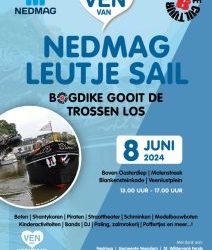 Nedmag’s Leutje Sail op zaterdag 8 juni