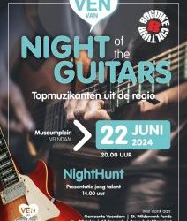 Night of the Guitars en Nighthunt op zaterdag 22 juni