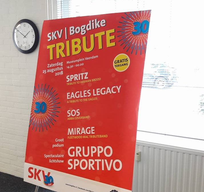SKV / Bogdike Tribute met groots muziekfestijn in centrum Veendam